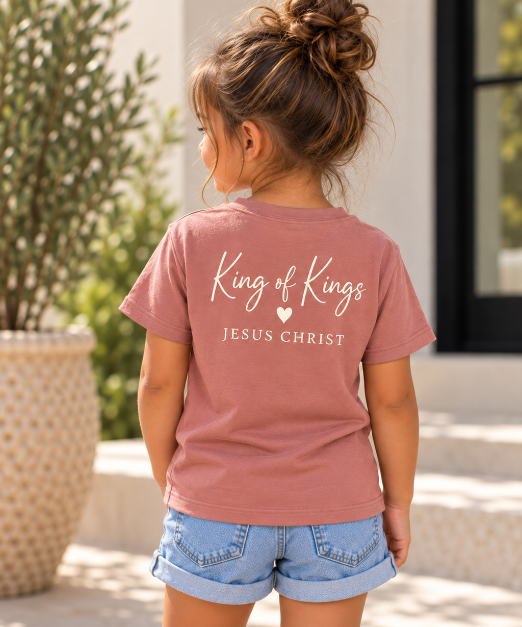 King of Kings T-Shirt for Toddler Girls