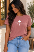 Women's Jesus Cross T-Shirt