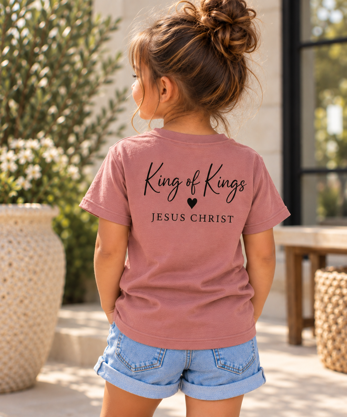 King of Kings T-Shirt for Toddler Girls