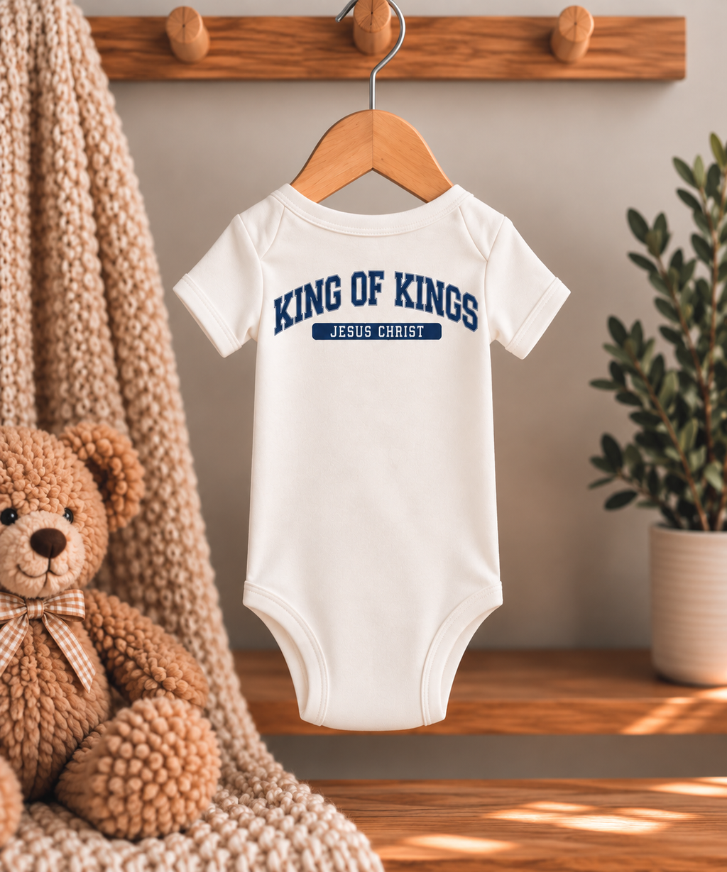 King of Kings Onesie for Baby Boys