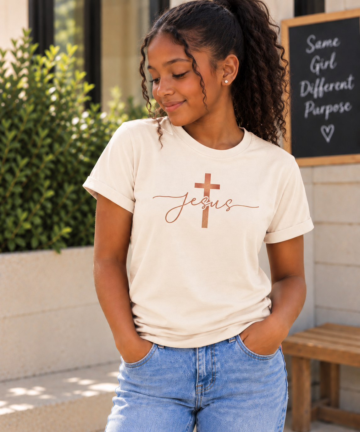 Jesus Cross for Youth Girls