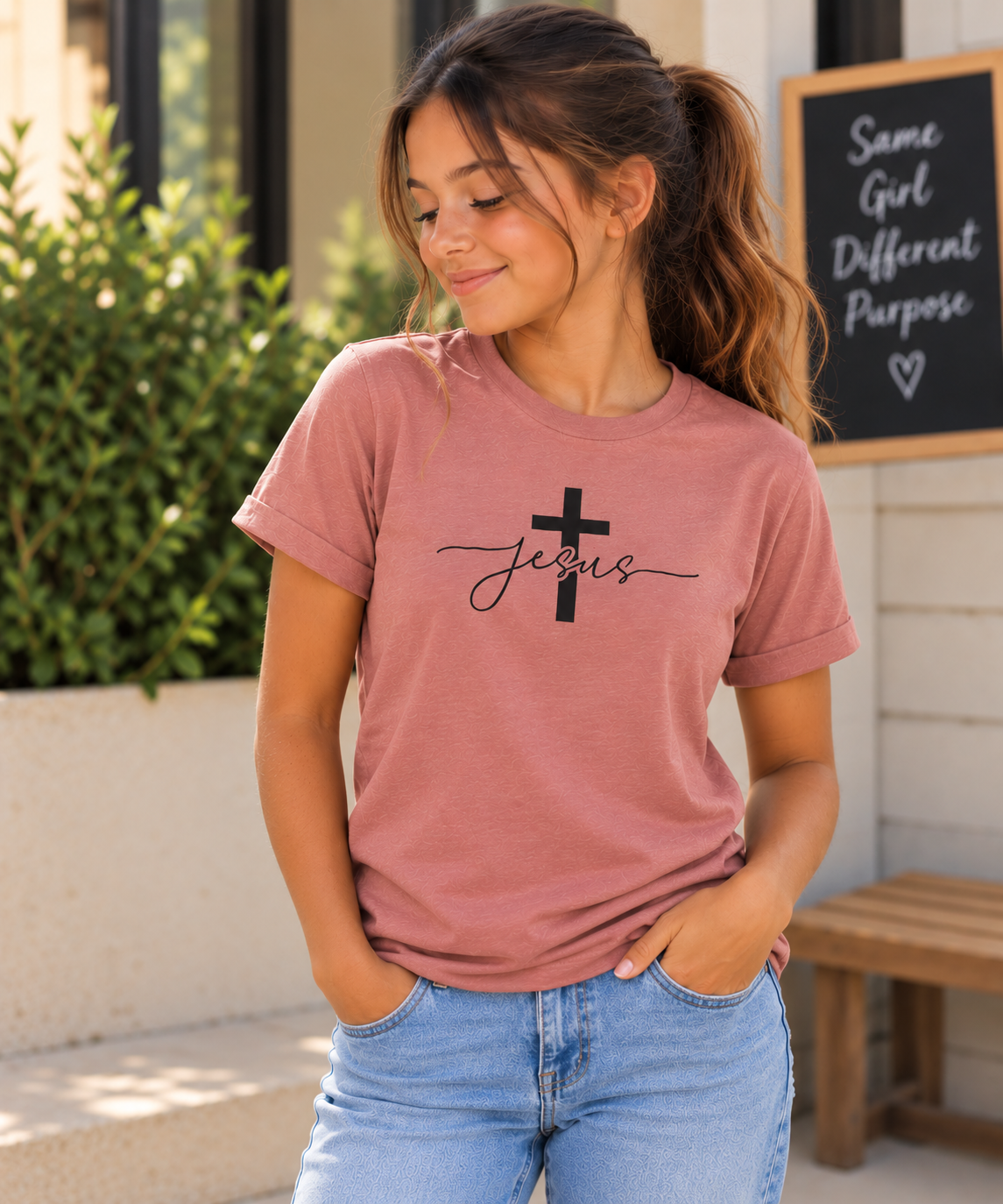 Jesus Cross for Youth Girls