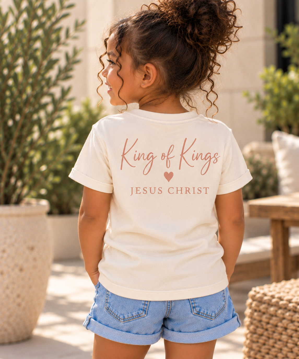 King of Kings T-Shirt for Toddler Girls
