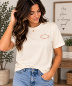 Women's King of Kings T-Shirt — Natural / Rose Gold — front view